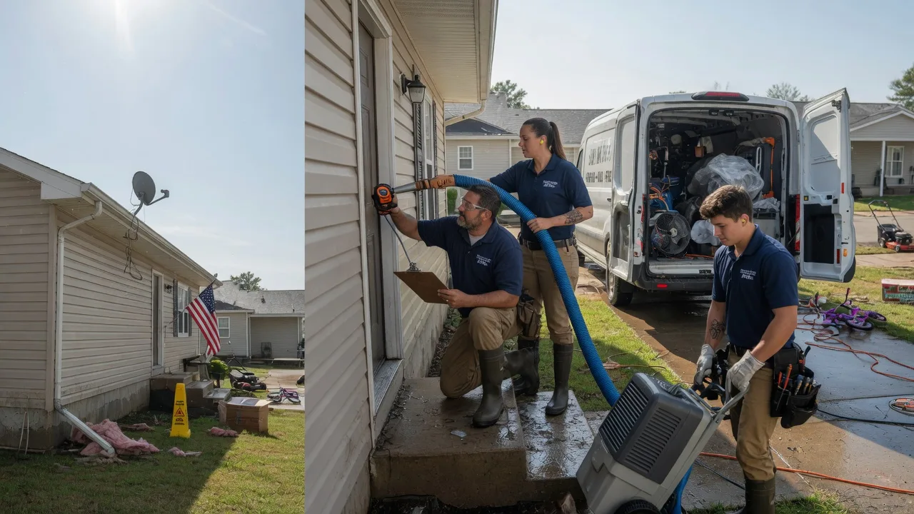 Ceiling Water Damage Restoration in Galena, IL near me